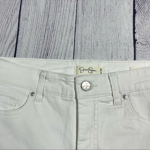 NWOT Jessica Simpson Bermuda White Shorts Sz 10/30 - Picture 5 of 8